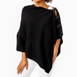 NWOT Lilly Pulitzer harp cashmere bow wrap